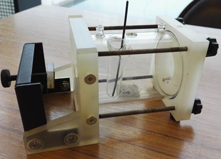 3D print van proefopstelling experiment