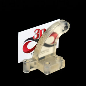 Resin_C_Trans1 Transparent coating on Clear Resin 3D Print